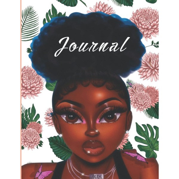 Black Girl Magic Writing Notebook Journal For African American Women: