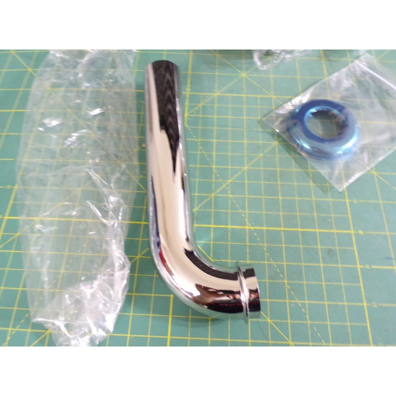 Eastman Stainless Steel P-Trap with Flange 35099 (G)