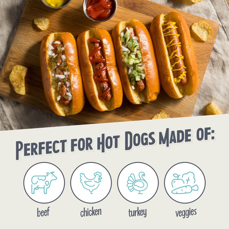 Nostalgia Pop-Up 2 Hot Dog and Bun Toaster With Mini