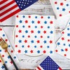 50 Pcs Patriotic Paper Napkins American Stars Party Napkins 4th