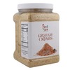 FirstChoiceCandy Premium Graham Cracker Crumbs in Reusable Jar - 2