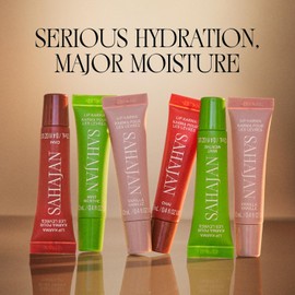 Sahajan Lip Karma Chai | Nourishing Lip Balm with Argan Oil, Castor Oil, Vitamin E | Clean Ayurvedic Hydrating Lip Balm | Softens, Smooths, Soothes Chapped Dry Lips, Lasting Moisture | 0.4 fl oz