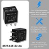 2-Pack Relay 8T2T-14B192-AA | 12VDC 4-Pin Automotive Relay Replacement Compatible