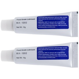 Multi-Purpose Lubricants 0.35oz (2 Pack) Snap & Zipper Lubricant, Food Grade Grease, Silicone Grease for Cooler Bag, Freezer Bag, Boat Cooler, O Rings, Hinges, Fishing Reels, Toolbox Essentials