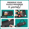 Point Games Rubber Puzzle Mat, Jigsaw Roll Up Mat for