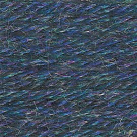 (1 Skein) Lion Brand Yarn Wool-Ease Yarn, Blue Mist