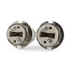 E-outstanding G9 Ceramic Lamp Holder 2PCS G-9 Halogen Light Bulb