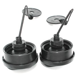 2PK Filler Cap With Retainer For Stihl FS81 FS85 FS86 FS88 HL45 HL45Z HL45-DZ HL75 HS45 2 Mix HS45 HS45Z HS85 HT250 KM55C-E KM55 KM55RZ KM55RC-E KM85 MM55 Parts# 4128 350 0505 0000 353 0800