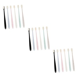 Baluue 18pcs Adult Soft Bristle Toothbrushes for Plaque Removal and Gentle Gums for Daily Oral Care and Tongue Cleaning Safe and Comfortable Design