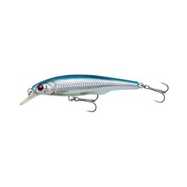 Savage Gear Gravity Twitch SR – Premium Freshwater Predator Lure for Anglers, Magnetic Long-Cast System, Darting & Kicking Action for Perch, Pike, Trout, Bass, Asp & Salmon Blue Chrome 11.5 cm
