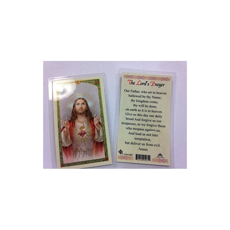 St. Francis Imports Holy Prayer Cards For the Lord's Prayer