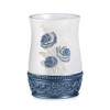Popular Bath Blossom Rose, Tumbler, Blue