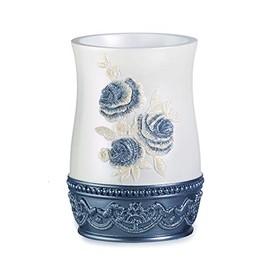 Popular Bath Blossom Rose, Tumbler, Blue