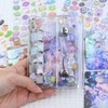 Nixret Seal Notebook, Transparent, M5 Size, 5 Holes, Removable, Seal