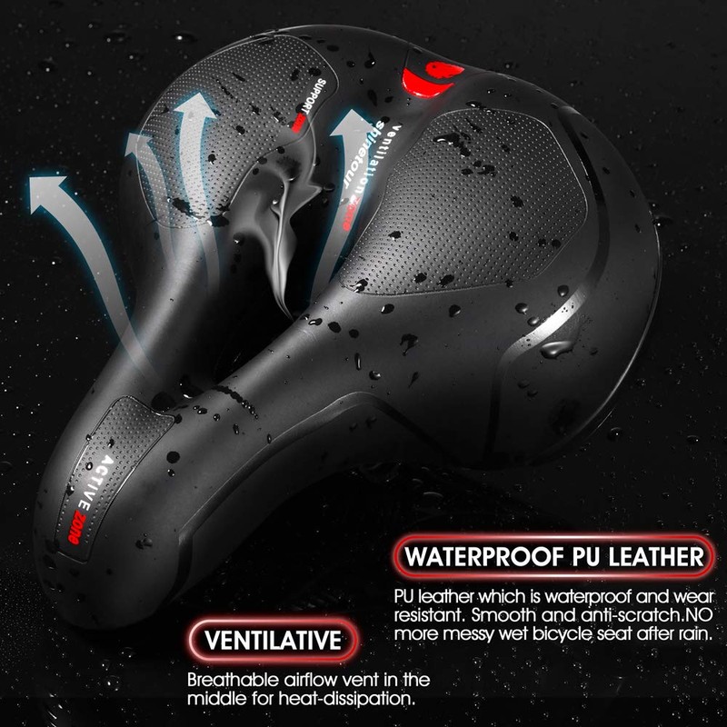Comfortable Seat Cushion for Men Women with Dual Shock Absorbing