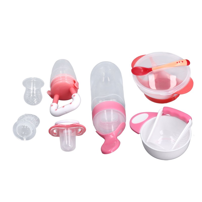 Baby Feeding Tools Set Newborn Baby Bowl and Spoon Set