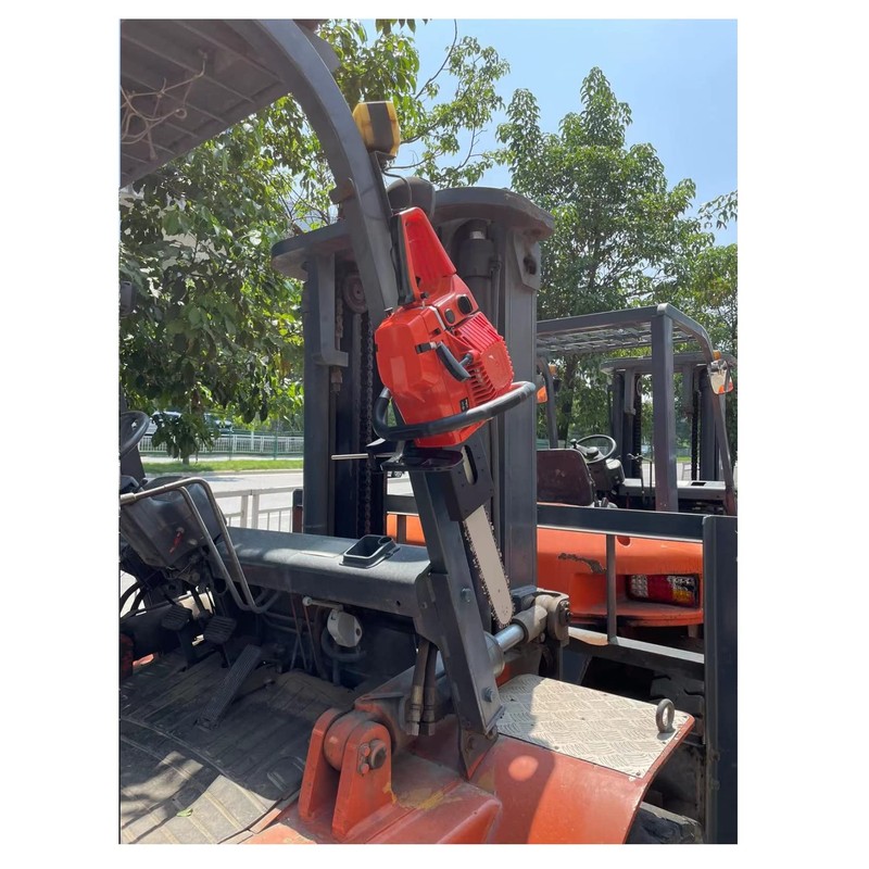 Chainsaw Holder, Chainsaw Holder for Tractor,Suitable for Most Sizes of
