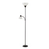 Mainstays 72'' Combo Floor Lamp, Black
