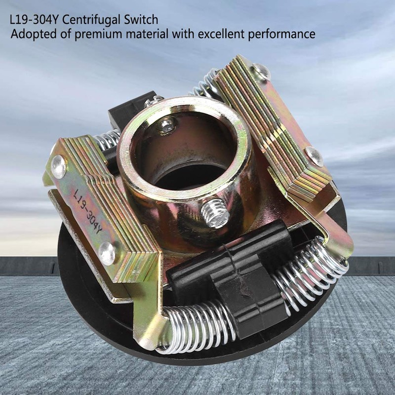 Koieam Centrifugal Switch, L19-304Y Single Phase Mechanical Centrifugal Switch, Electric