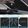 2025 Upgrade Windshield Sun Shade Umbrella Custom Fit for Ford