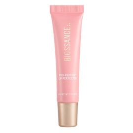 BIOSSANCE Biossance, Pro-PeptideTM Lip Perfector, tratamiento con escualano + péptidos y ácido hialurónico para labios, bálsamo labial hidratante diario para labios suaves, Blush Quartz - PINK, 1 un
