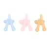 3pcs Silicone Baby Teether for Teething Relief Cute Cat Shape