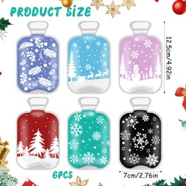 Zkaoai Hand Warmers, Pack of 6 Mini Pocket Warmers, Reusable, Hand Warmers for Kinking, Hand Warmers Christmas, Hand Warmers Children, Heat Pads for Kinking, Small Items