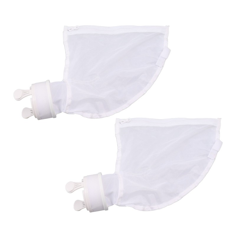 2Pcs Pool Cleaner All Purpose Bag with Zipper Enclosure Replacement