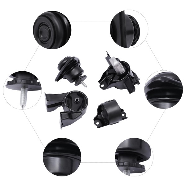 Unbranded 4PCS Engine Motor & Trans Mount Set For 2007-2010
