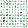 Environmental Protection Stickers, 100PCS Earth Day Stickers for Water Bottles,