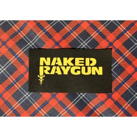 Unbranded Naked Raygun "Logo" DIY Patch- Punk Crust Black Flag Leftover Crack  Germs