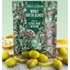 Teta's Double-Marinated Whole Green Olive Snacks, Citrus Herb, Vegan, Low