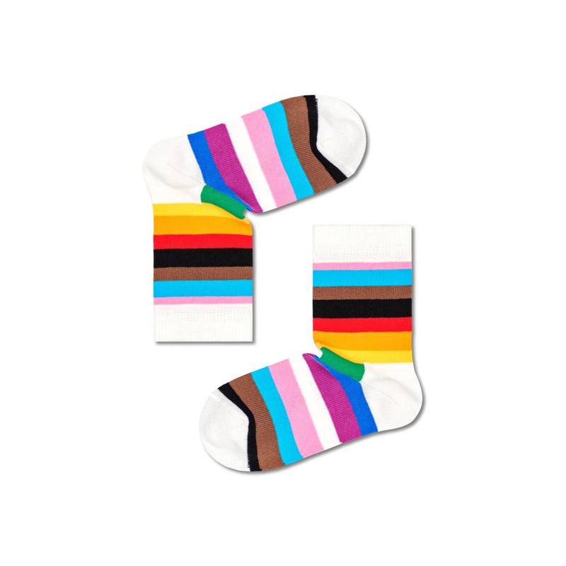 Happy Socks 3-Pack Pride Socks Set, Colourful and Cheerful Socks
