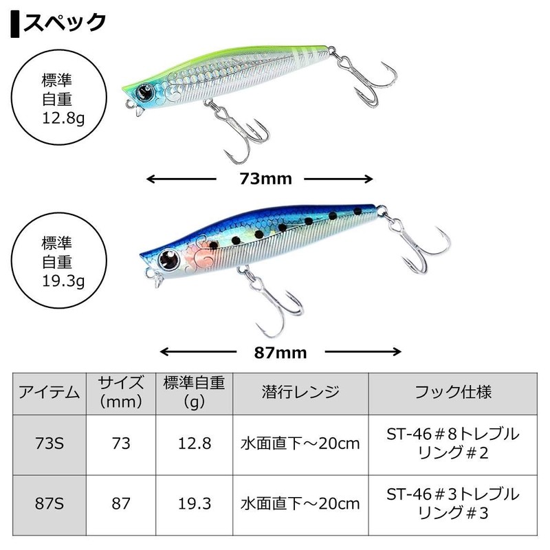 Daiwa Morethan Galba Sea Bass Sinking Pencil Lure