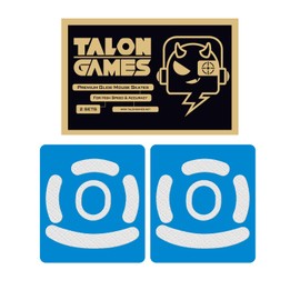 TALONGAMES 3D Series Logicool G PRO 2 Lightspeed Uneven Super Smooth Mouse Foot Gaming Mouse Replacement Premium Glide Mouse Skate Ultra Low Friction Heavy Duty (White