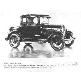 Ford  Model A 1929 Coupe From the Henry Ford Museum in Dearborn MI