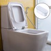 Bidet Toilet Seat Bumper With Strong Adhesive - Replacement Kit,