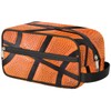 Retro Basketball Travel Toiletry Bag for Boys Men, Waterproof Hanging