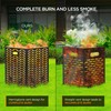 Burn Barrels for Outside for Burning Trash Incinerator Burn Cage