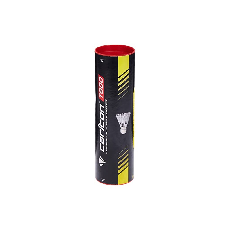 Carlton T-800 Slow Speed Badminton Shuttle, White