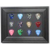 Guitar Pick Wall Display Picture Frame for 12 Picks (Not