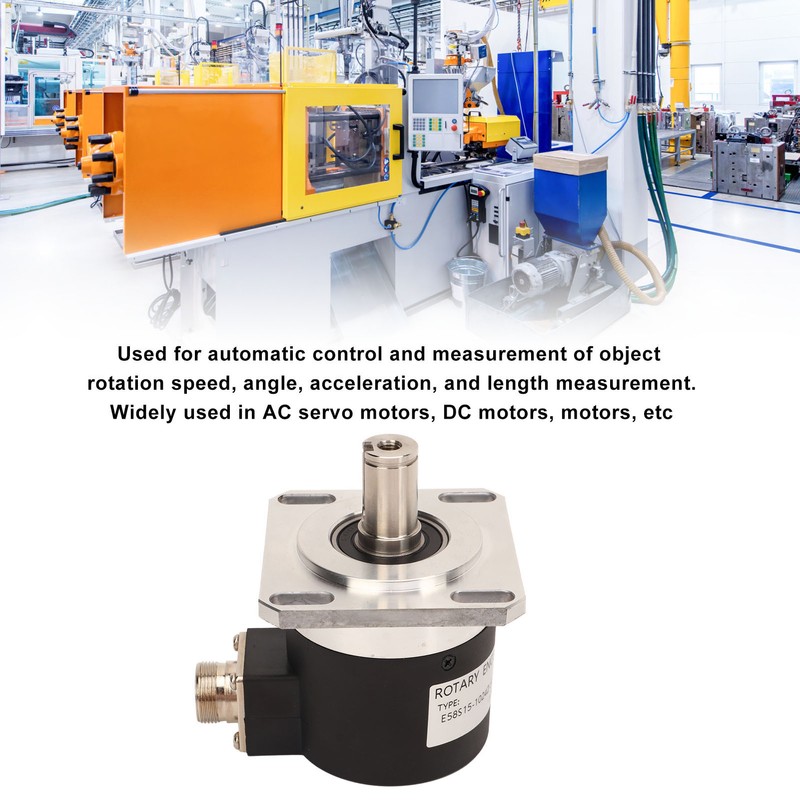 Rotary Encoder 1024 Pulses 15mm Shaft 5‑26V CNC Rotary Encoder