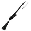 GRABOTE Upgrade Truck Flexible Oil Dipstick Black for LS Car