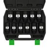 TecoTek 1/2" Drive Deep 6-Point Impact Socket Set, 11-Piece Deep