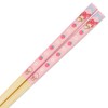 Sanrio 879096 SANRIO Chopsticks & Case Set, Antibacterial, Name Stickers,