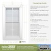 Ekena Millwork Lifetime Vinyl LP2S14X04300BL Standard Two Equal Panel Vinyls,