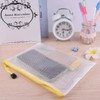 TUPARKA 7 Pcs Document Bag A5 Zipper File Bags A5