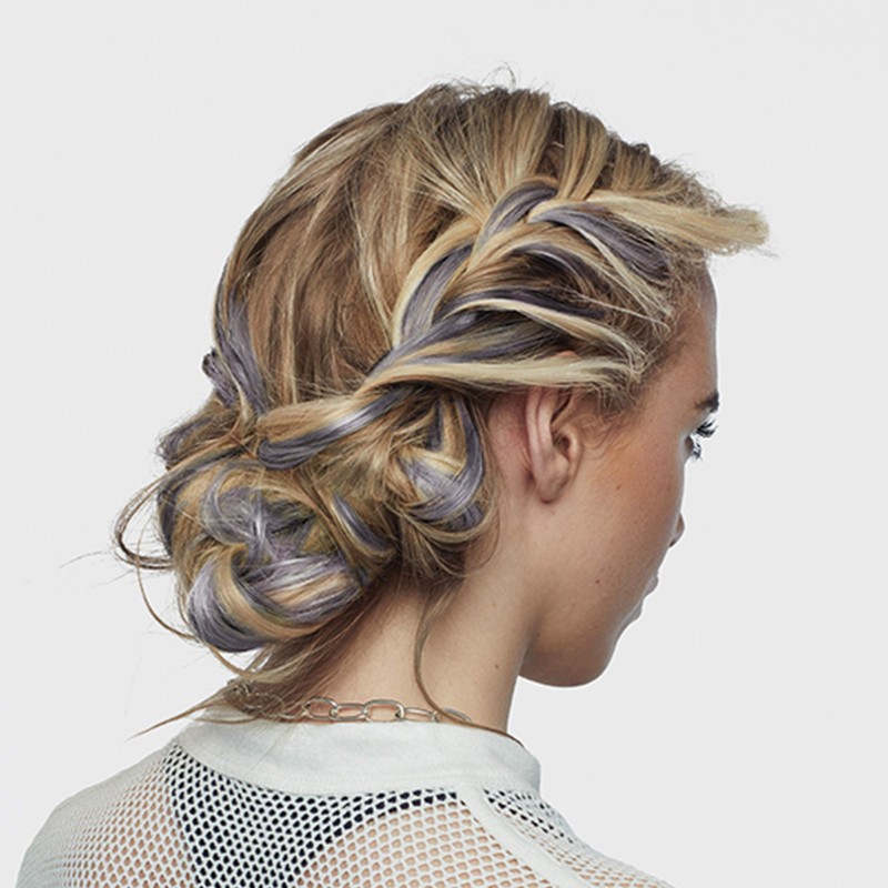 L'Oreal Colorista Hair Makeup Metallic Grey Blonde Temporary Hair Colour