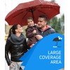 Rain-Mate Compact Travel Umbrella - Pocket Portable Folding Windproof Mini