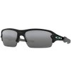 Oakley Youth OJ9005 Flak XS Rectangular Sunglasses, Polished Black/Prizm Black,